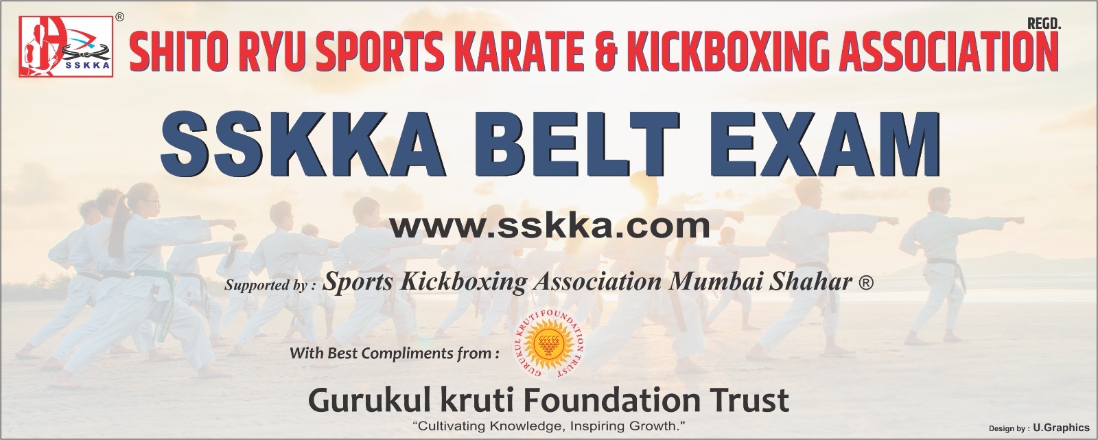  🕥10 30  am to 02 30 pm🕝                👊🏾🥋SSKKA,Karate BeltExam🥋👊🏾                               Contact : 8083808379.